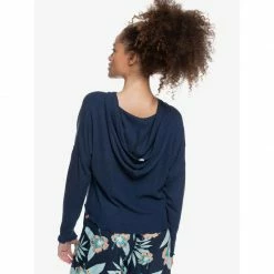 Tops Roxy Cozy Day Long Sleeve Rib Knit Hoodie