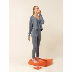 Roxy Lazy Day Cozy Ribbed Pant Bottoms