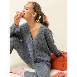 Roxy Lazy Day Cozy Ribbed Pant Bottoms