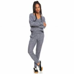 Roxy Lazy Day Cozy Ribbed Pant Bottoms