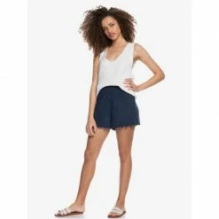 Roxy Cozy Day Rib Knit Lounge Shorts Bottoms