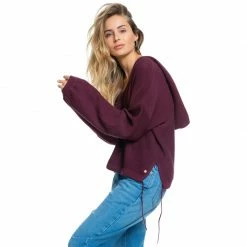 Roxy Beach Nostalgia Hooded Poncho Sweater Hoodies & Sweatshirts