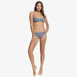 Roxy Printed Beach Classic Underwire Bralette Juniors Swimwear