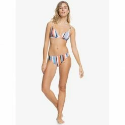 Roxy Beach Classics Fixed Triangle Bikini Top Missy Swimwear