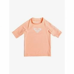 Roxy Girls Whole Hearted Short Sleeve Rashguard