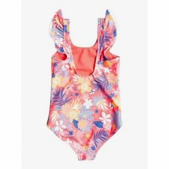 Roxy Girls Hibiscus Party One Piece Swimsuit