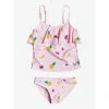 Roxy Lovely Aloha Girls Tankini Bikini Set