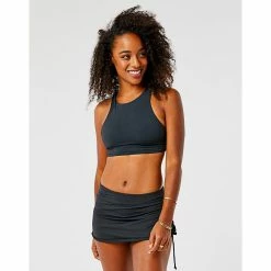 Carve Hoku Swim Skirt- Black Missy Swimwear