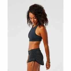 Carve Hoku Swim Skirt- Black Missy Swimwear