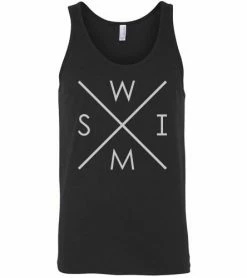 MI Sports Swim Compass Mens Tank Tees & Tanks