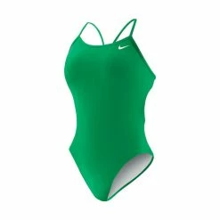 Nike Female Solid Cutout Poly Swimwear 15 Nike Female Solid Cutout Poly Swimwear