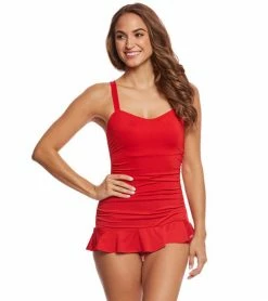 Swimwear Dolfin Sweatheart Swim Dress