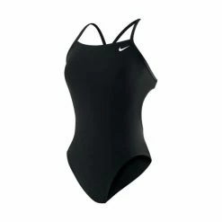 Nike Female Solid Cutout Poly Swimwear