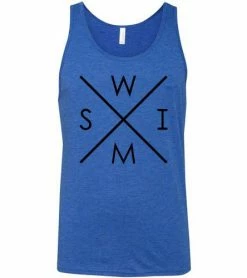 MI Sports Swim Compass Mens Tank Tees & Tanks