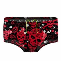 Q Swimwear Skull Bandana Drag Suit