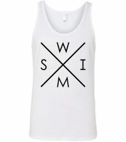 MI Sports Swim Compass Mens Tank Tees & Tanks
