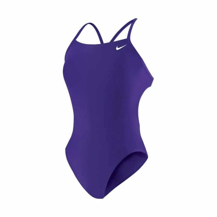 Nike Female Solid Cutout Poly Swimwear 7 Nike Female Solid Cutout Poly Swimwear