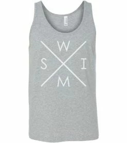MI Sports Swim Compass Mens Tank Tees & Tanks