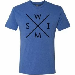 MI Sports Girls Compass Swim Tri Blend T-Shirt