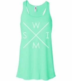 MI Sports Tees & Tanks Swim Compass Bella Tank