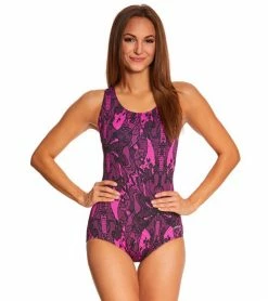 Swimwear Dolfin Aquashape Conservative Lacey One Piece