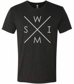 MI Sports Girls Compass Swim Tri Blend T-Shirt