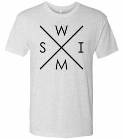 MI Sports Girls Compass Swim Tri Blend T-Shirt