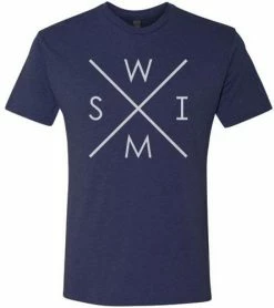 MI Sports Girls Compass Swim Tri Blend T-Shirt