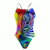 Q Swimwear Zebra Wonderland Sunback Tank 2 Q Swimwear Zebra Wonderland Sunback Tank