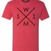 MI Sports Girls Compass Swim Tri Blend T-Shirt