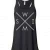 MI Sports Tees & Tanks Swim Compass Bella Tank