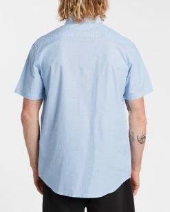 Billabong All Day Short Sleeve Shirt-Light Blue 7 Billabong All Day Short Sleeve Shirt-Light Blue