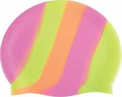 Swim Caps Dolfin Silicone Cap Multi Colored