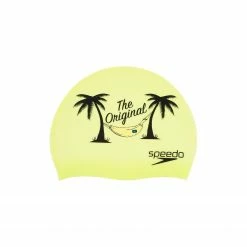 Speedo Printed Silicone Swim Cap Swim Caps