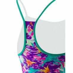 Speedo Girls Jungle Floral Boyshort Tankini Set