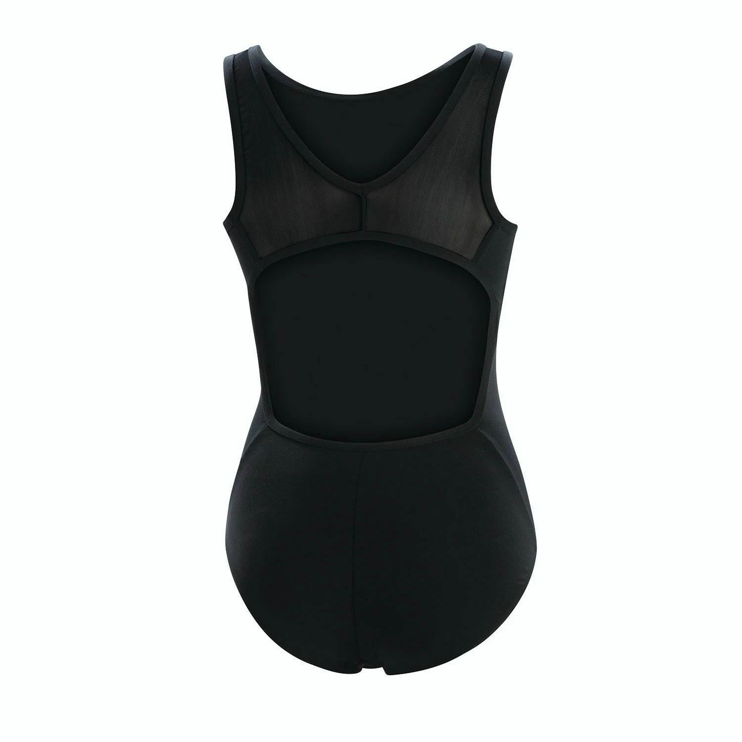 Dolfin Aquashape Black Power Mesh V-2 Back One Piece Swimsuit 5 Dolfin Aquashape Black Power Mesh V-2 Back One Piece Swimsuit