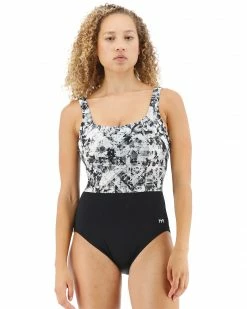 TYR Women's Makai Scoop Neck Controlfit 1-Piece Swimwear