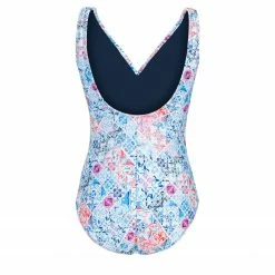 Dolfin Aquatic Fitness Aquashape Women's Almafi Moderate Ruched Front One Piece Swimsuit